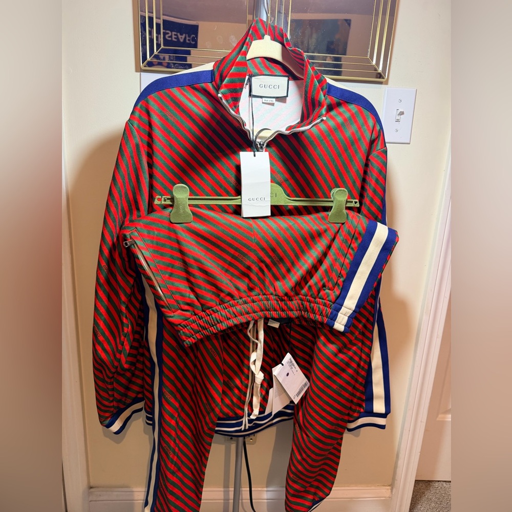 GUCCI JACKET XS &  PANTS Size SMALL 
International(Set)